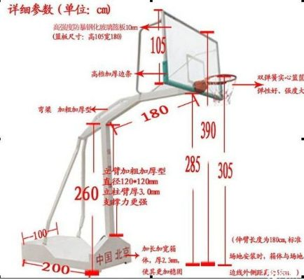 国标篮球架价格多少？一套装备的全面介绍-第2张图片-www.211178.com_果博福布斯